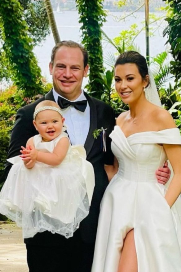 Millionaire property developer Nabil Gazal Jnr married his fashion publicist fiancée Tahlija Wall in a lavish Sydney ceremony this weekend.