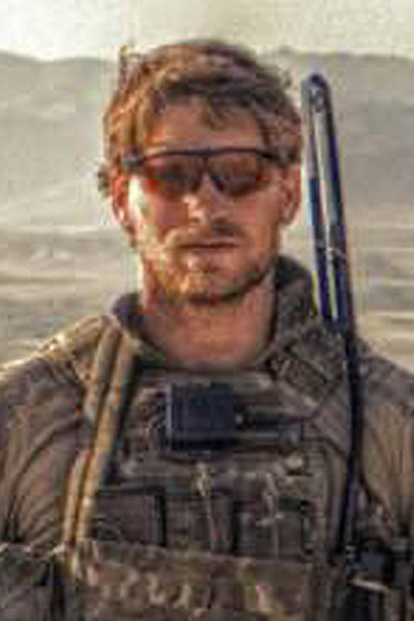 Andrew Hastie in Afghanistan in 2013.