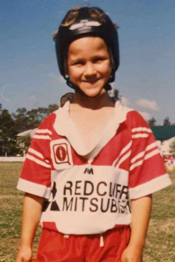 A young Daly Cherry-Evans playing for Redcliffe.