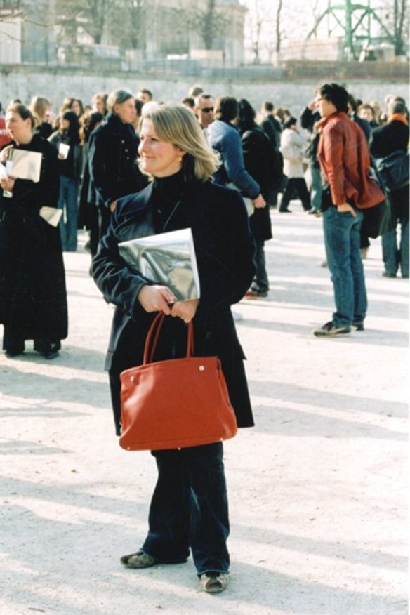 Author Maggie Alderson, who sat across fashion runways from Wintour for decades.