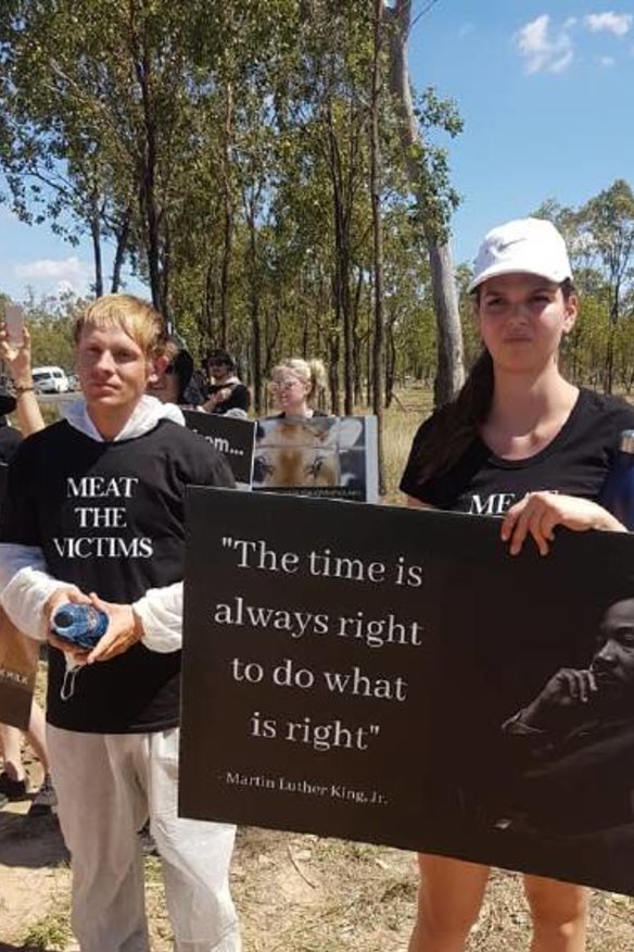 Animal Activist Collective last month entered a southern Queensland feedlot unlawfully.