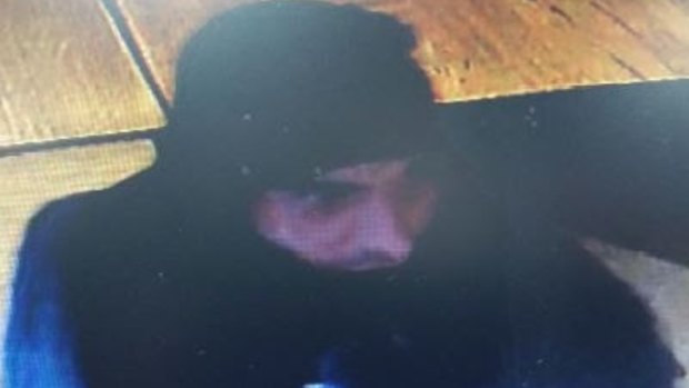 Police are investigating an armed robbery at Currimundi and want to speak to this man.