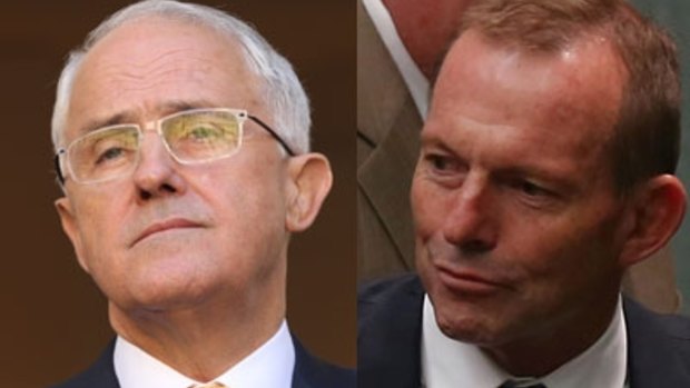 Family feud Malcolm Turnbull and Tony Abbott.