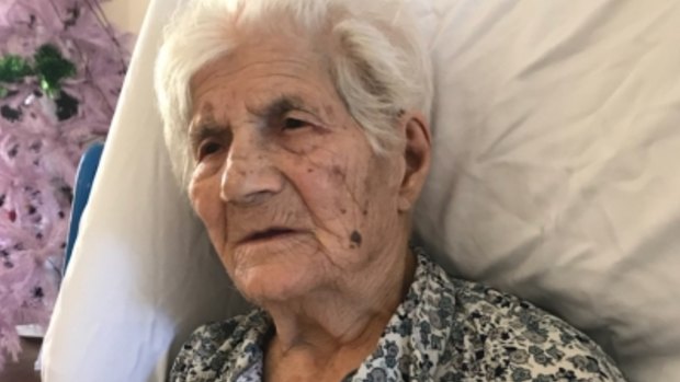Dimitra Pavlopoulou, 97, was taken from her nursing home in Clarinda