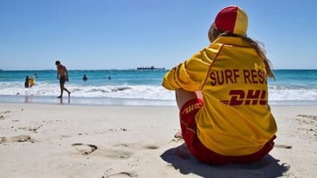 Vigilant lifesavers rescued an 11-year-old from a would-be kidnapper at a crowded Leighton Beach on Sunday. 