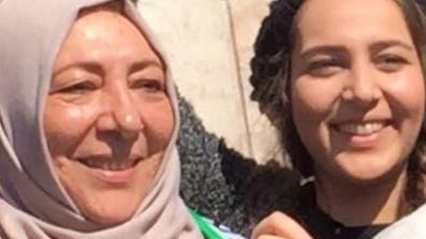 Orouba Barakat, left, and her daughter Halla, were found murdered in Turkey.