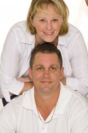 Charged with attempted murder: Sharon Yarnton, with her husband Dean.