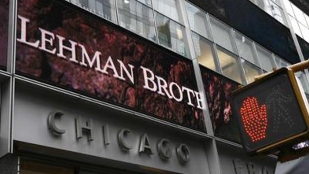 The collapse of Lehman Brothers shook the global financial system.
