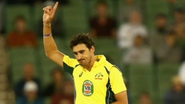 Fast bowler Mitchell Starc has been rested for the third ODI in Perth.