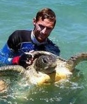 James Coook University lecturer Mark Hamann has been researching turtle movements and habitats off the Central Queensland coast. 