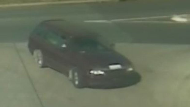 Police said the man left the BP in a maroon coloured Mitsubishi station wagon bearing ACT registration YAX86R.