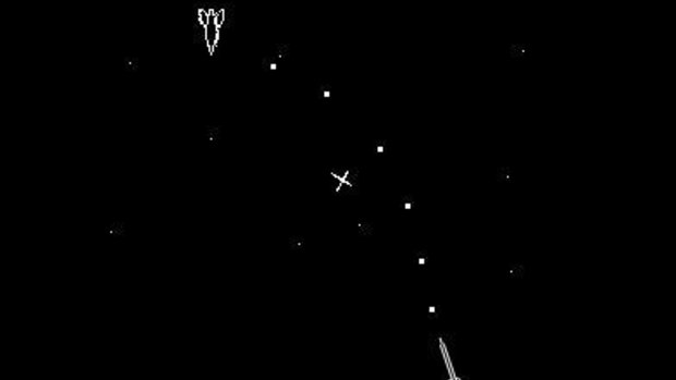Spacewar! is a highly addictive computer game from the 1960s.