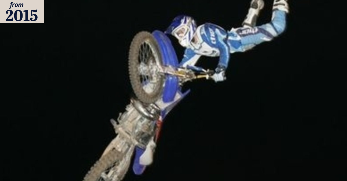 Freestyle motocross rider Clinton Moore wows Mexico