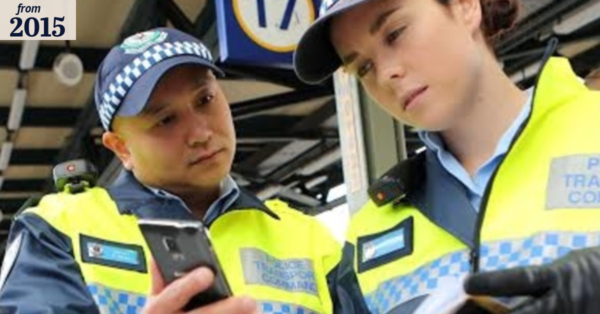 NSW Police goes high-tech ... with mobile phones