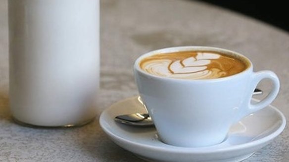 Fresh almond milk is becoming a popular choice for coffees in cafes such as Melbourne's Patch.