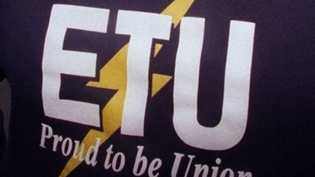 ETU's state secretary says it is "mystified" why Mr Pyne has taken umbrage at being labelled a rat.