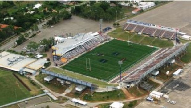 The existing Townsville rugby league stadium.