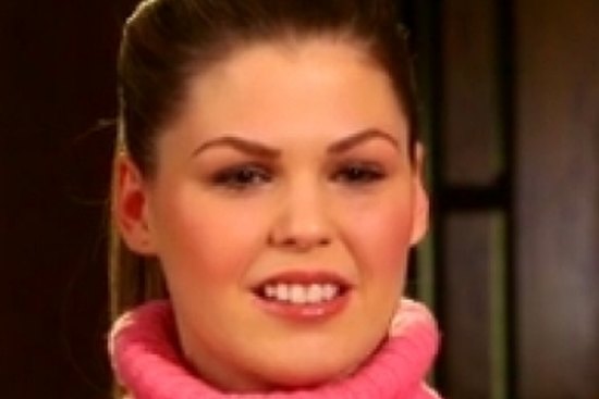 Disgraced wellness blogger Belle Gibson in a scene from her interview with Channel Nine's 60 Minutes program.