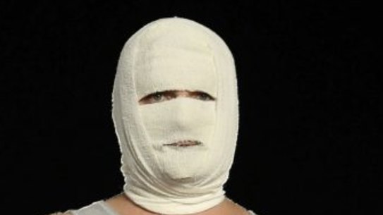 Black comedy about the Cronulla riots ... Damon Herriman, left, and Justin Rosniak in <i>Down Under</i>.