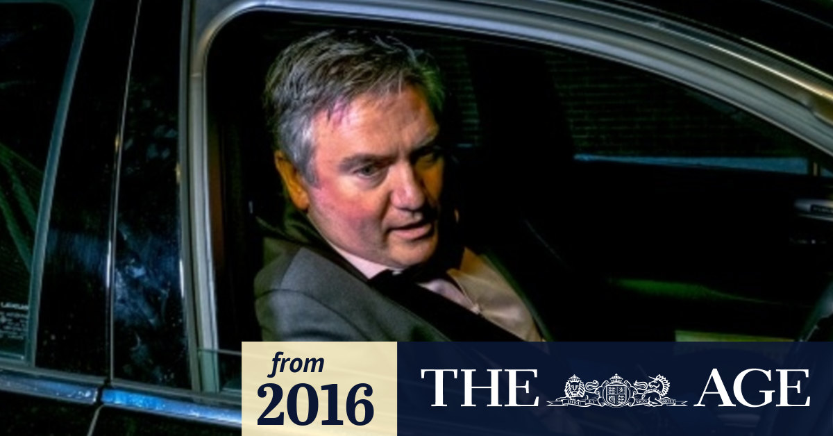 AFL: Collingwood president Eddie McGuire is overseas, Nathan Buckley says he slipped up