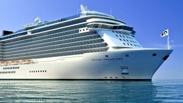 New ship: Princess Cruises' Regal Princess.