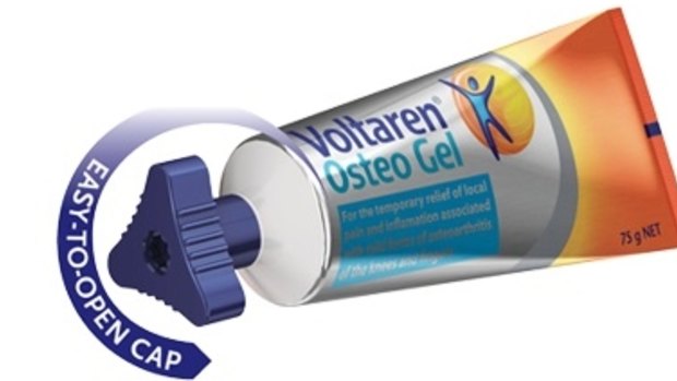 GSK argues that the cap on Voltaren Osteo Gel can be opened more easily than the one on Emulgel.