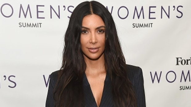 Kim Kardashian West spoke to high profile women about building her brand at the Forbes Women's Summit. 