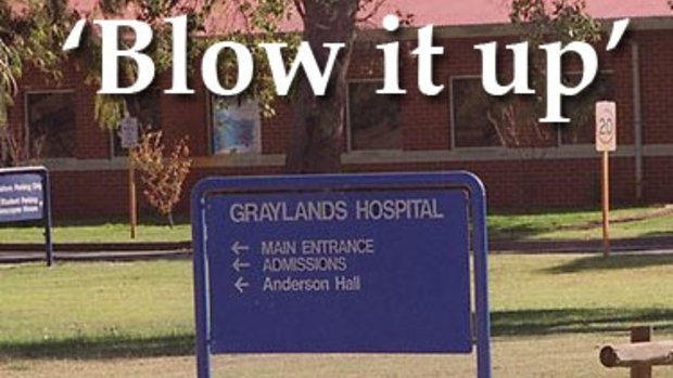 Graylands hospital has been described as belonging in another century.