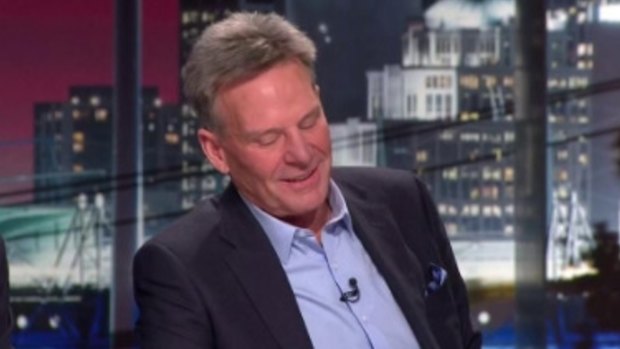 Sam Newman was clearly in good-behaviour mode on the refreshed Footy Show.