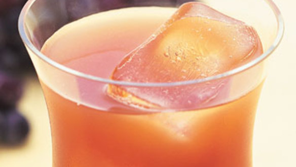 Refreshing: sweet iced tea.
