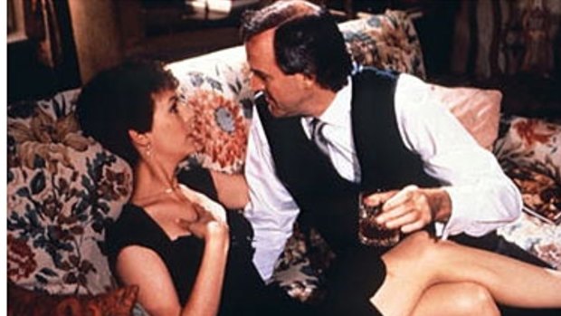 <i>A Fish Called Wanda</i>, with Jamie Lee Curtis and John Cleese.