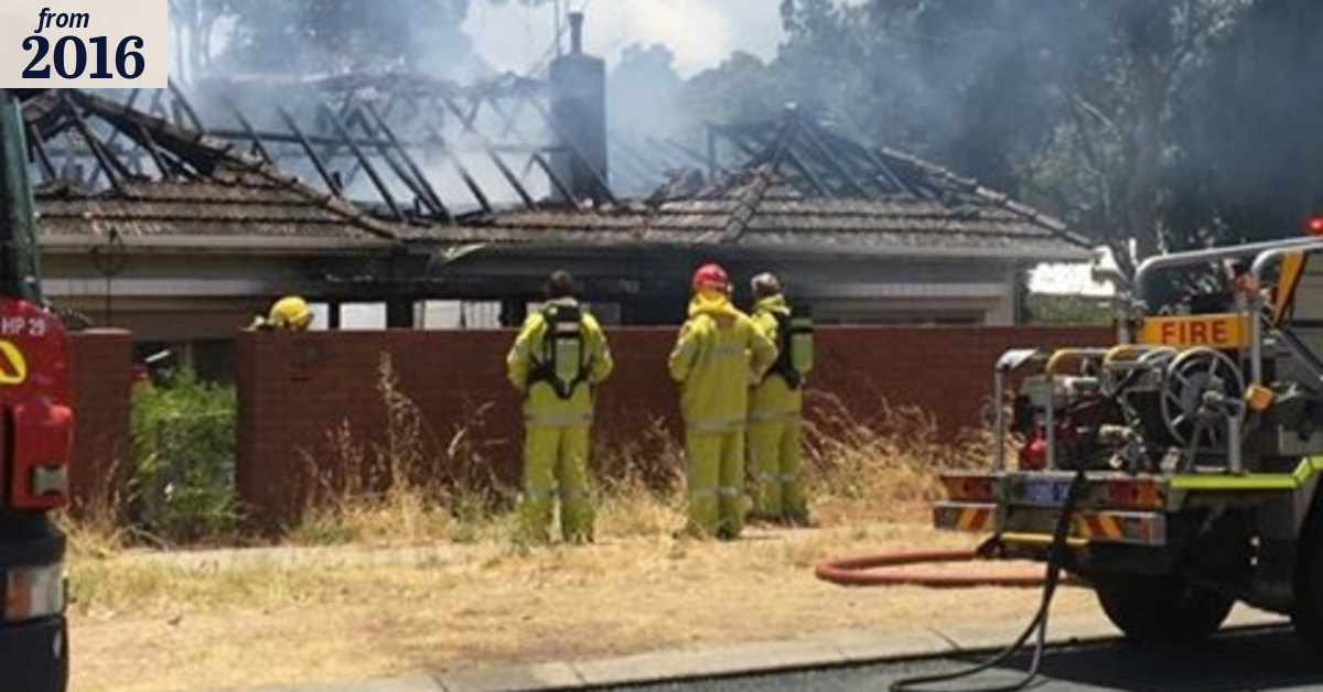 Elderly man dies after Perth house fire