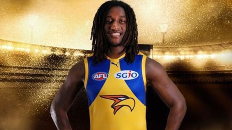 How goods the jumper!!! @westcoasteagles 