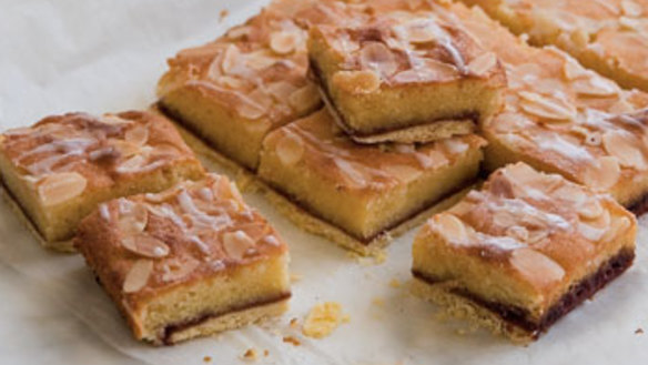 Bakewell slice (or tart) is a British favourite.