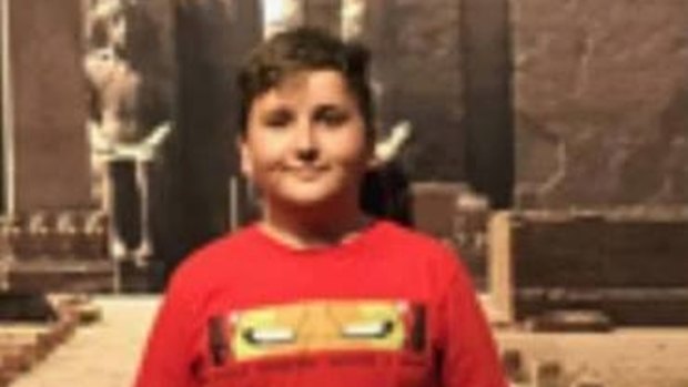Ryan Teasdale, 11, is missing in Unanderra.