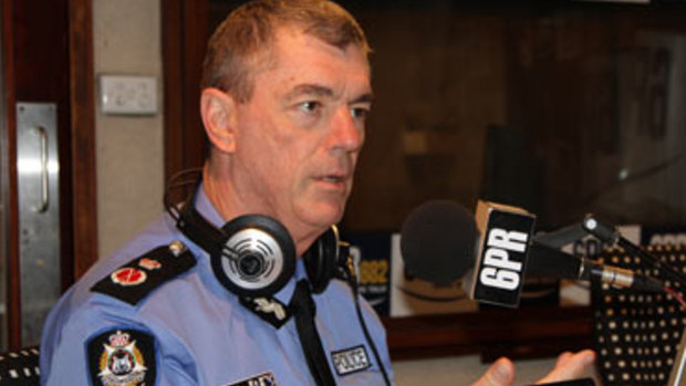 Police Commissioner Karl O'Callaghan.