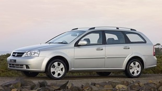 Police believe Keira might be driving a silver Holden Viva  similar to this one. 