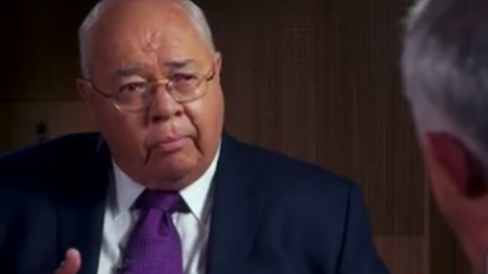 'I want to say, Welcome Prime Minister Trumbull [sic]: Laurie Oakes grils Malcolm Turnbull on <i>60 Minutes</i>.