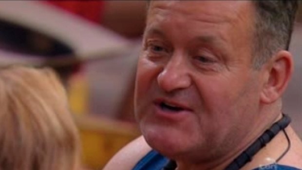 Paul Burrell on Sunday night's episode of I'm A Celebrity ... Get Me Out of Here!