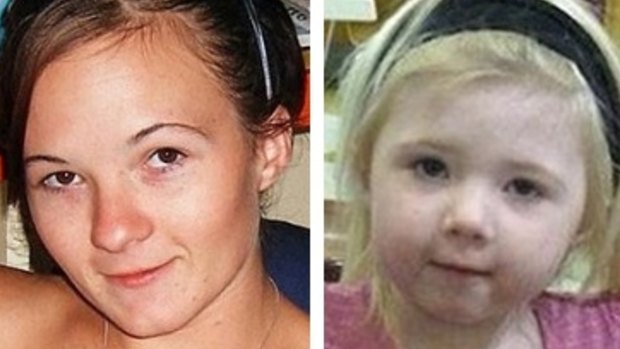 Karlie Pearce-Stevenson and daughter Khandalyce, whose bodies were found in different states, five years apart.