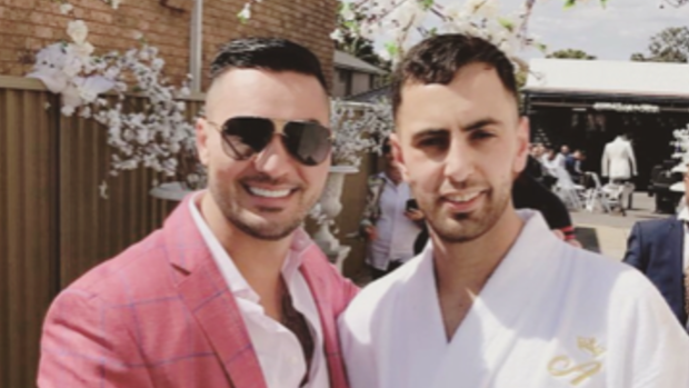 Salim Mehajer and Ahmed Jaghbir, who was recently named director and secretary of the Mehajer wedding business venture.