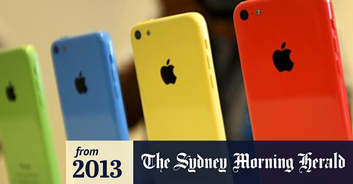 Apple Unveils Two New Iphone Models 5s 5c