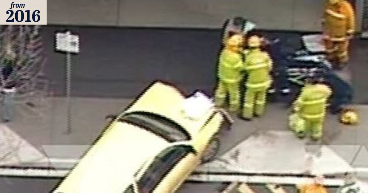 Man left with life-threatening injuries after two people hit by car in ...