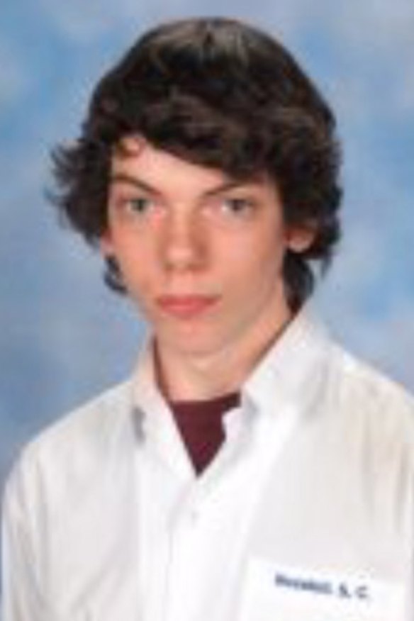 A photo of 'Jake' during his Melbourne schooling days.