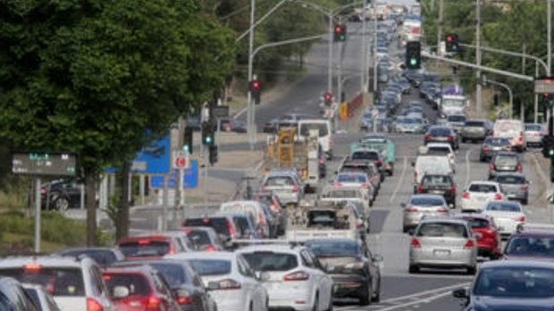 Just 35 per cent of Melburnians travel to work on public transport.
