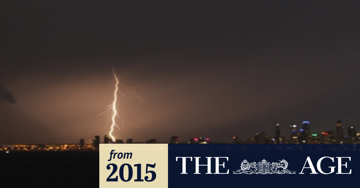 Melbourne storm: wild weather lashes Victoria