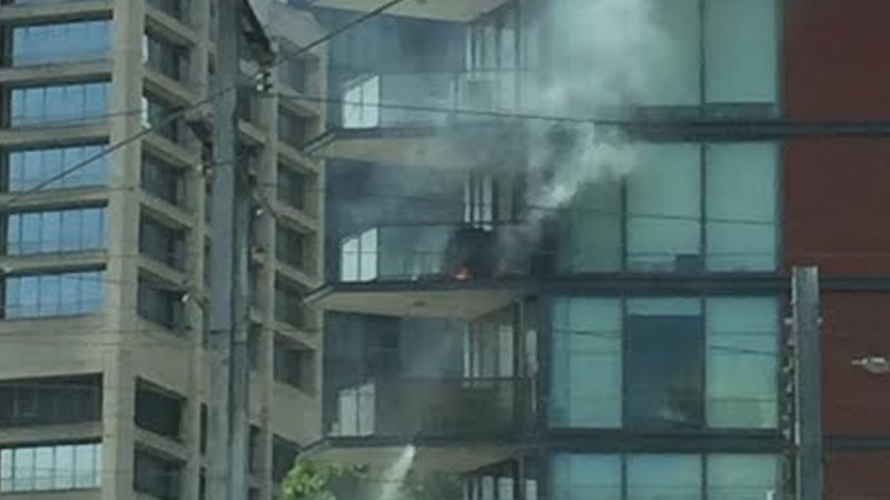 Cbd Tower Evacuated After Butt Ignites Balcony