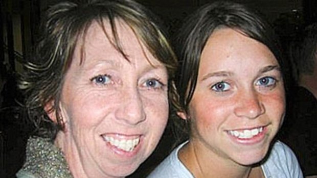Margaret Massarotto and her daughter Nyssa before the accident.