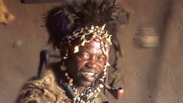 Witch doctor of the Shona people in the African nation of Zimbabwe.
