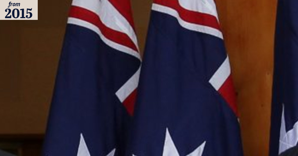 Federal politicians spend $500,000 on Australian flags - but Tony Abbott does not buy one